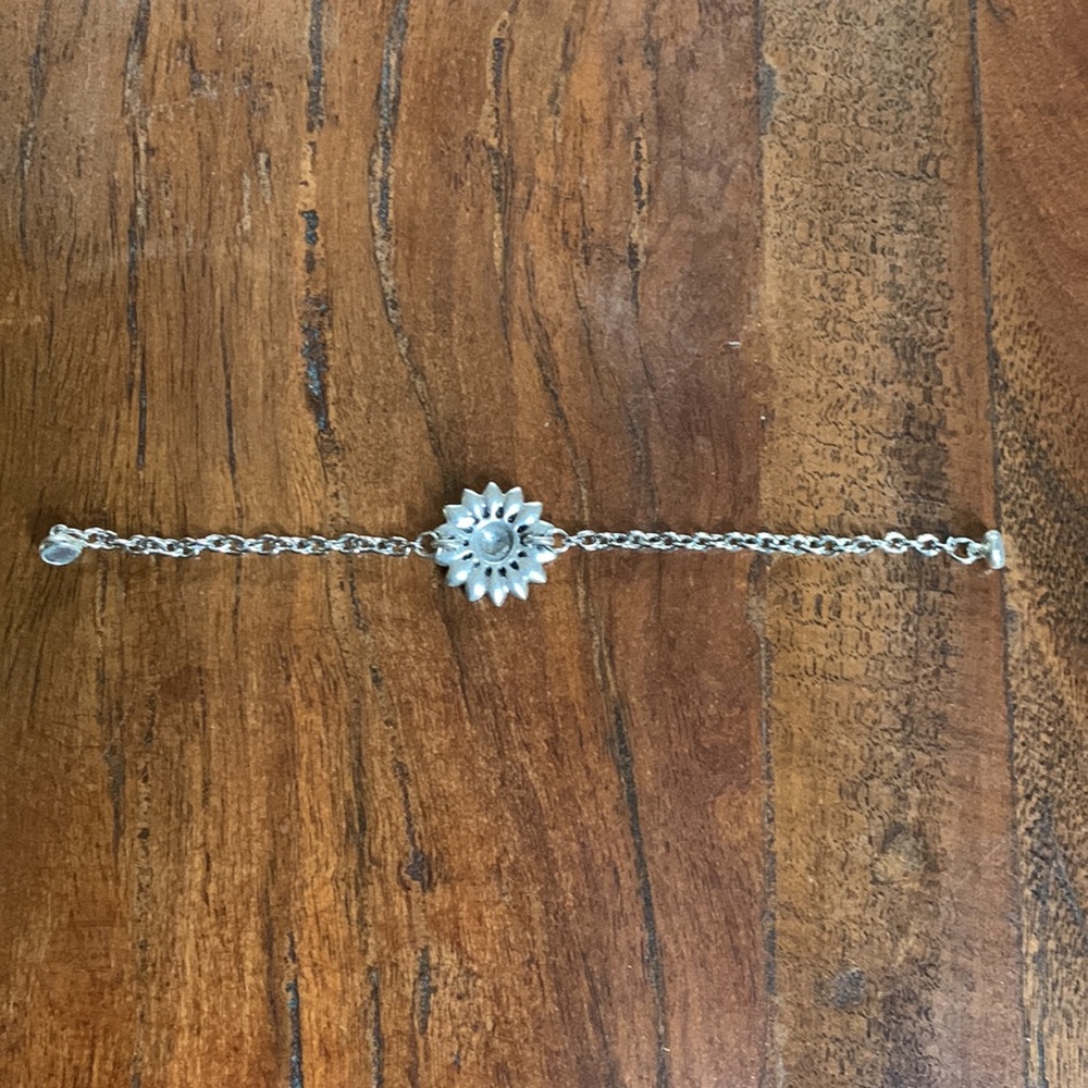 Sunflower Rhinestone Bracelet - Picture 3 of 5